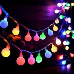 Party Propz Multicolor Led Ball Light For Decoration - 4m,14LED light ball, String Lights For Home Decoration, Led Lights for Home Decoration, RGB Light For Room, Diwali Lights for Decoration for Home