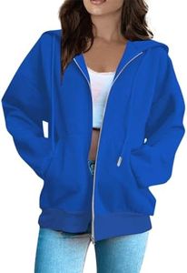 UDAUDU Fall Sweatshirts for Women Winter Office Long Sleeve Hoodie Ladies Trendy Cropped Pleated Stretchy Top for Turquoise Xxl