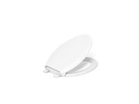 Kohler 4636-RL-0 Cachet ReadyLatch Quiet Close Elongated Toilet Seat, White