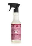 Mrs. Meyer's Clean Day Multi-Surface Cleaner Spray, All-Purpose Cleaner Solution for Countertops, Floors, Walls and More, Peppermint Scent, 473 ml Spray Bottle