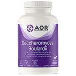 AOR - Saccharomyces Boulardii 250mg, 90 Capsules - Saccharomyces Boulardii Probiotic for Support Intestinal Health, Reduce Diarrhea and Support Gastrointestinal Health - S Boulardii Probiotics