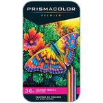 PRISMACOLOR PREMIER Pencil, Colored Pencils, Box of 36, Assorted (92885T)