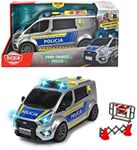 Dickie 203715013026 SOS Radio True, Ford Transit Police Car, 28 cm, Polish Design, from 3 Years