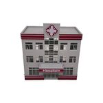 Outland Models Railroad Scenery Modern Medical Centre Hospital Building HO Scale