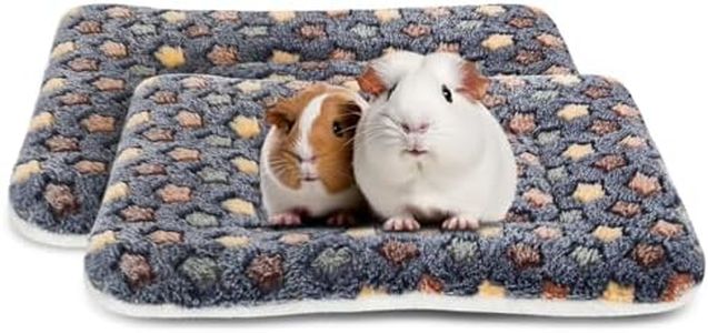 ARCTIC EAGLE 2 Pack Guinea Pig Bed - 10 x 13 Inch Guinea Pig Pee Pads Bedding - Washable and Thickness Upgrade