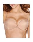 Wonderbra Women Full Effect Bra, Beige, 32C