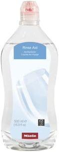 Miele Original Dishwasher Rinse Aid, for Optimal Drying and Sparkling Finish with Glass Protection Formula, 17 oz