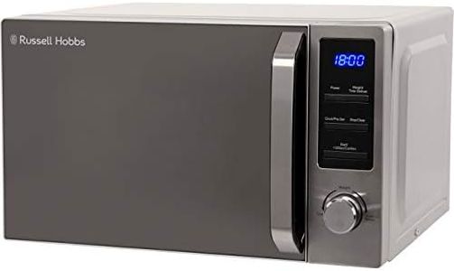 Russell Hobbs RHM2086SS Classic 17 Litre Stainless Steel Digital Microwave with Blue LED