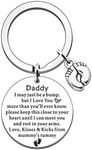 SDOFY New Dad Gifts Dad to Be Gifts Daddy to Be Keyring First Fathers Day Presents