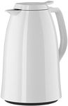 Emsa Mambo High Impact Plastic Thermal Carafe with Glass Liner, 51 oz, White