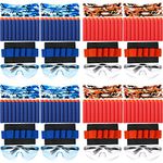 Sosation Gun Party Supplies and Favors Compatible with Nerf Include Tactical Glasses Face Mask Foam Darts Wrist Ammo Holder