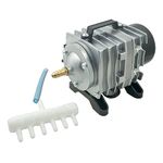 WE Hydroponics Air Pump/Oxygen Pump, Electromagnetic Aquarium Air Pump for Hydroponics, Biofloc Hosp