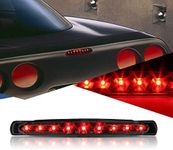 Auto Dynasty Rear Centre High Mount Tinted Housing LED 3rd Tail Brake Light Compatible with Chevy Corvette C5 97-04