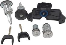 Door Lock Set Bonnet Transit Mk7 Compatible with Ford Transit Mk7 2006-2011 Complete Lock Set 6C1A-V22050-XB 4874508