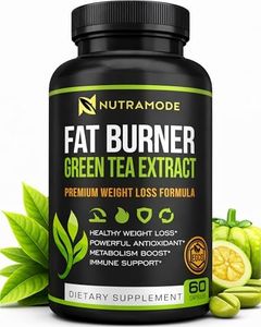 Green Tea Weight Loss Diet Pills for Women & Fat Burner for Men, GLP-1 Activate Weight Loss Supplement with Green Coffee Bean & Raspberry Ketones, Appetite Suppressant & Metabolism Booster - 60 caps.