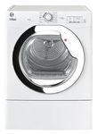 Hoover HLEV8LCG 8KG Vented Freestanding Tumble Dryer - White with Chrome Door - 4 Drying Levels - 14 Programmes