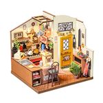 Rolife Dollhouses Miniature Wooden Doll House with Furniture for Children and Adults (Homey Kitchen)