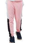 Real Basics Girls Regular Fit Track Pant(RB-G-TP-P1-Pink-1112-007_Multicolor_11 Years - 12 Years)