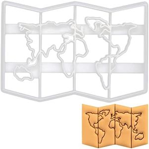 World Map Cookie Cutter, 1 piece - Bakerlogy