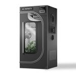 AC Infinity CLOUDLAB 632, Advance Grow Tent 3x2, Thickest 1" Poles, 2000D Mylar Canvas, Lab-Tested Highest Reflectivity, Largest Zipper Window, Controller Mount Plate, 36" x 24" x 72" Indoor Growing