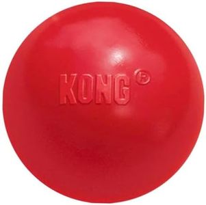KONG - Ball with Hole - Durable Rubber, Fetch Toy - for Medium/Large Dogs