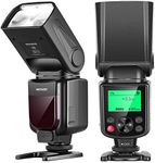 NEEWER 750II TTL Camera Flash Speedlite with LCD Screen, Compatible with Nikon D4 D5 D60 D90 D100 D200 D300S D300 D500 D610 D700 D750 D800 D810 D850 D3400 D3500 D5200 D5300 D7000 D7100 D7200 D7500