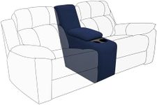 Easy-Going 2-Piece Recliner Console
