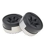 DriSentri 2 Pieces Car Tweeters 350W High Efficiency Mini Dome Tweeter Speakers for Car Audio System