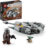 LEGO Star Wars The Mandalorian’s N-1 Starfighter Microfighter 75363 Building Toy Set for Kids Aged 6 and Up with Mando and Grogu 'Baby Yoda' Minifigures, Fun Gift Idea for Action Play