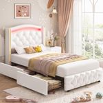 HIFIT Full Smart LED Platform Bed F