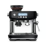 Sage - The Barista Pro, Bean to Cup Coffee Machine with Grinder and Milk Frother, Black Truffle