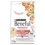 Beneful Originals Dry Dog Food, Real Salmon - 7 kg Bag