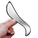 AnTiexi Stainless Steel Gua Sha Tools-Massage Scraping Tool,Muscle Scraper, IASTM Tool for Soft Tissue Mobilization,Physical Therapy for Back, Legs, Arms(S01)