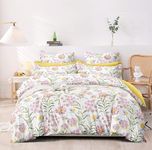 Laying Style™1 Reversible Comforter Super King size108 x 108 Both Side Same Print 1 Bedsheet King Size 108 * 108 inches with 2 Pillow Cover (Comforter with Bedsheet)