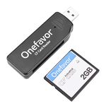 Onefavor CompactFlash Cards Reader, Compact Flash CF Memory Card USB Reader Reader/Writer