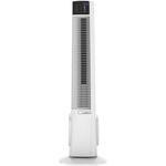 Lasko Oscillating Tower Fan, Remote Control, Timer, 4 Quiet Speeds, for Bedroom, Home Office and Kitchen, 38", White, T38400