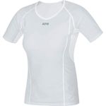 GORE WEAR Women's M W Windstopper Base Layer Shirt, Light Grey/White, XXS/00