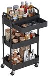 Dttwacoyh 3-Tier Rolling Cart，Troll