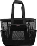 Prestige Medical Nurses Mesh Utility Tote Bag, Black