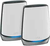 NETGEAR Orbi Whole Home Tri-band Mesh WiFi 6 System (RBK852) – Router with 1 Satellite Extender | Coverage up to 5,000 sq. ft., 100 Devices | AX6000 (Up to 6Gbps)