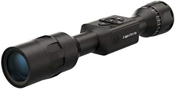 X-Sight LTV Ultra Light Day/Night Hunting Scope w/QHD+Sensor, Video Record, 10hrs+ Battery Power (5-15x)