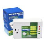 Refrigmatic MEGA, 2 in 1 Electronic Voltage & Surge Protector for Two Door Refrigerators 27 cu. ft. or More - 1005J