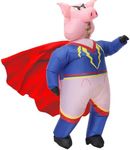 JASHKE Superman Inflatable Costume 