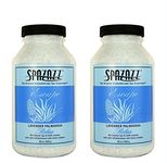 Spazazz Spa and Bath Crystals Classic Lavender Palmerosa 22oz (2 Pack)