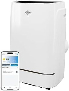 SUNTEC condizionatore portatile Advance 12000 BTU APP - Condizionatore d'aria mobile con controllo Smart App - Deumidificatore per ambienti fino a 60 mq - Raffreddamento e riscaldamento mobile