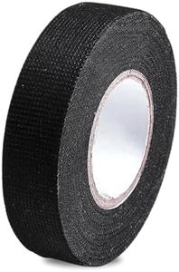 EZONEDEAL Wiring Harness Tape, Harness Cloth Tape, Wire Loom Harness Tape High Temp Wiring Harness Cloth Tape Self Adhesive Fabric Tape Electrical Tape for Automotive Engine and Electrical Wiring