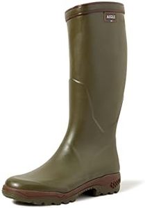 Aigle Unisex Parcours 2' Wellington Boots, Green Kaki, 9.5 UK