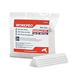 WORKPRO 200Pcs Mini Glue Sticks, 0.27 x 4 Inches Hot Glue Sticks for Mini Glue Guns, Multipurpose Glue Sticks Bulk for DIY, Art, Crafts, Decorations, Fast Repairs