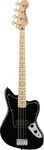 Squier by Fender Affinity Series Electric Jaguar Bass with Humbucker pickup, Maple Fingerboard in Black