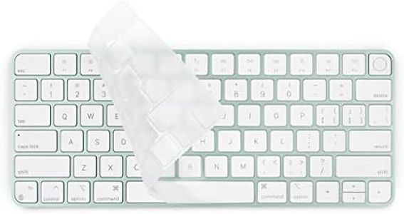 COOSKIN Ultra Thin TPU Keyboard Protector Cover Skin for Apple iMac 24 inch Magic Keyboard with Touch ID A2449